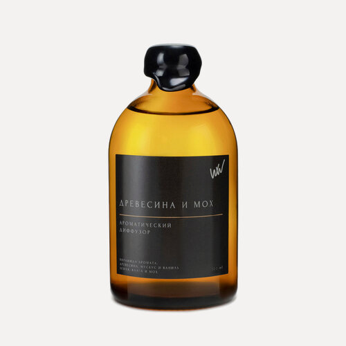 Изображение товара Диффузор ароматический с палочками WHALEWAY "Древесина и мох" 100 ml