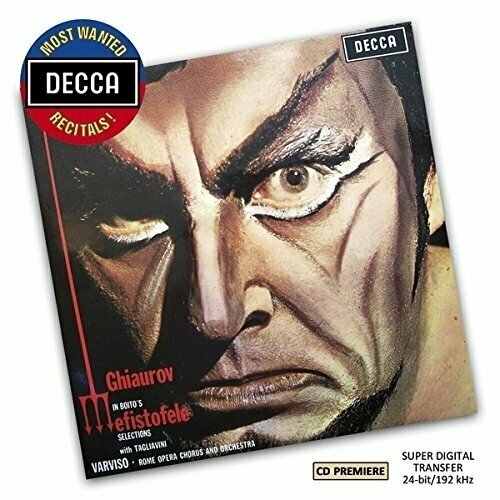 AUDIO CD Ghiaurov in excerpts from Boito's Mefistofele. 1 CD