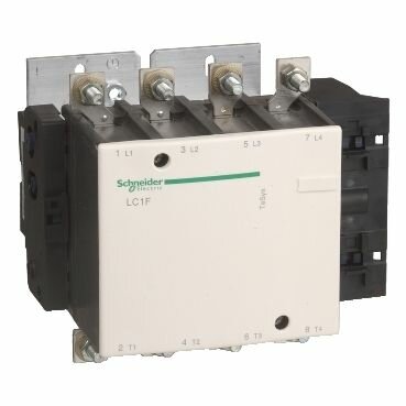 Контактор Schneider Electric LC1F1154MD TeSys F 4п 200А 4НО катушка постоянного тока 220В