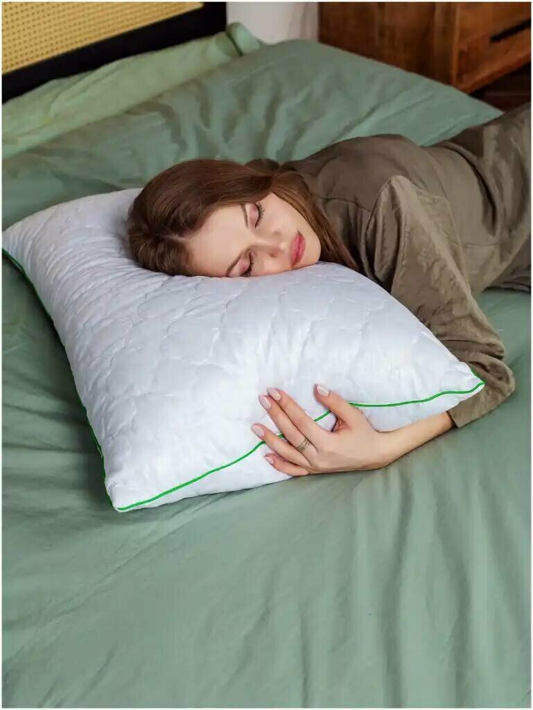 фото Подушка 'Бамбук' 50х70, подушка для сна Nordic