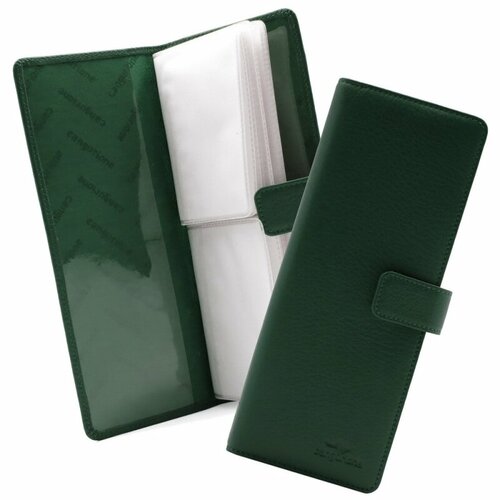 Визитница Cangurione 3296-030 A/Dark Green, зеленый визитница cangurione 3108 009 a green зеленый