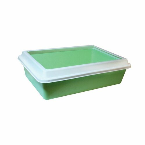 Зооэкспресс Туалет LUX с рамкой с рисунком 41*30*12 см