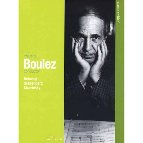 DVD Pierre Boulez (1925-2016) - Pierre Boulez (1 DVD) boulez conducts modern classics