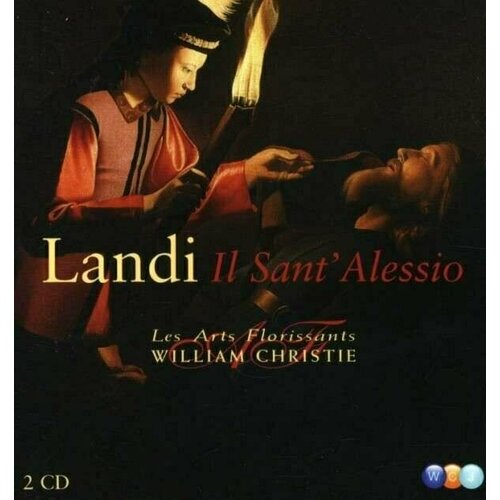 monteverdi l inconorazione di poppea philippe jaroussky danielle de niese anna bonitatibus max emanuel cencic les arts florissants william christie 2 dvd AUDIO CD LANDI: Il Sant Alessio. / Les Arts Florissants; William Christie. 2 CD