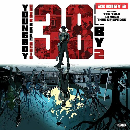 Виниловая пластинка YoungBoy Never Broke Again - 38 Baby 2. 1 LP (Black Vinyl) виниловая пластинка youngboy never broke again 38 baby 2 1 lp black vinyl
