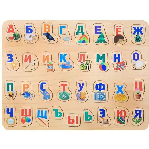 Алфавит 1328-28 деревянный алфавит пазл жираф обучение 123 с красочный большой