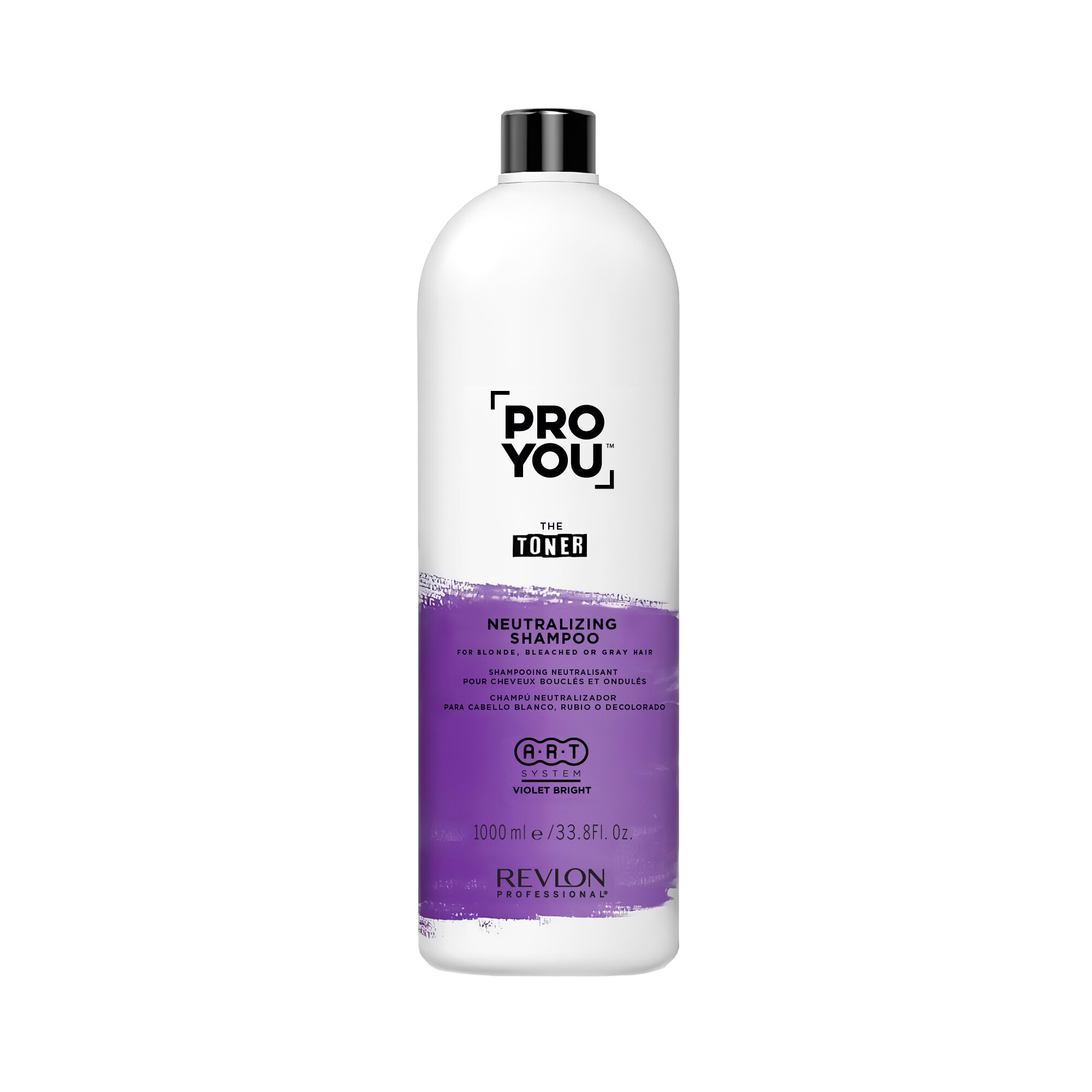 Шампунь REVLON для светлых, обесцвеченных или седых волос Neutralizing Shampoo, 1000 мл