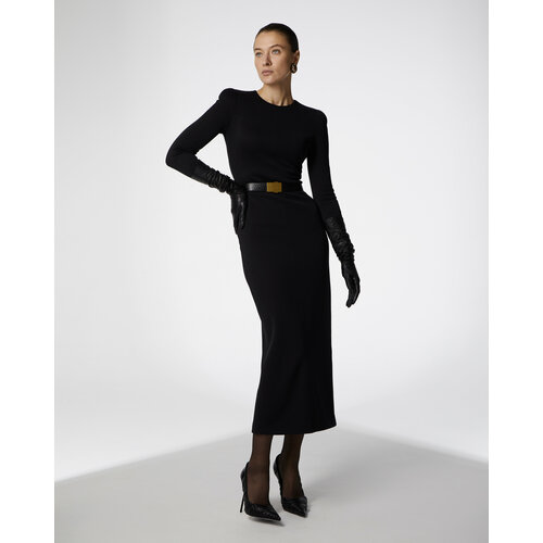 Платье Sashaskvo, размер 40, черный