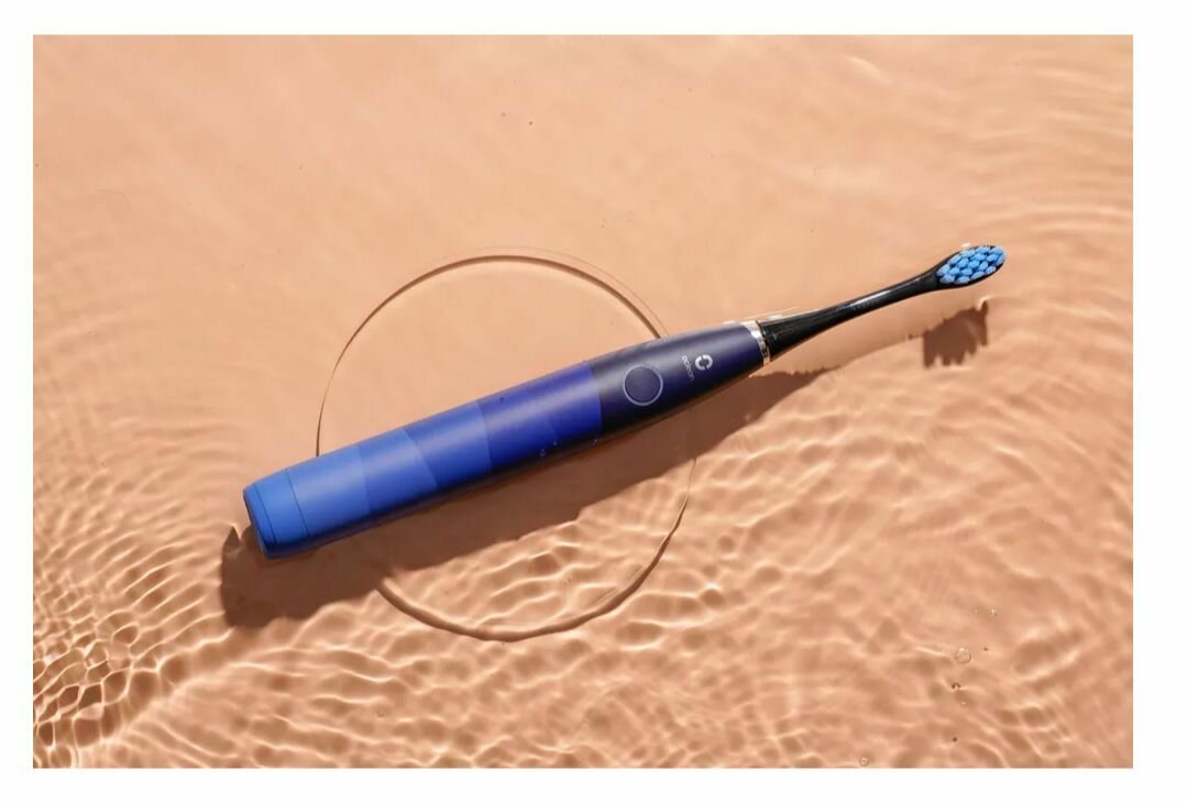Электрическая зубная щетка Комплект 2в1 Oclean Find Duo Set (2 шт, Красная и Синяя) - фото №15