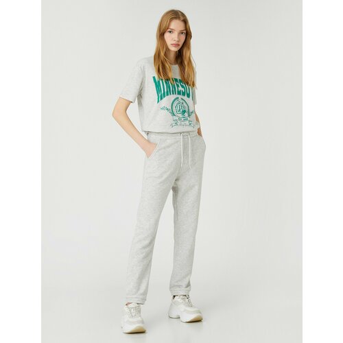 фото Футболка koton, размер xs, серый