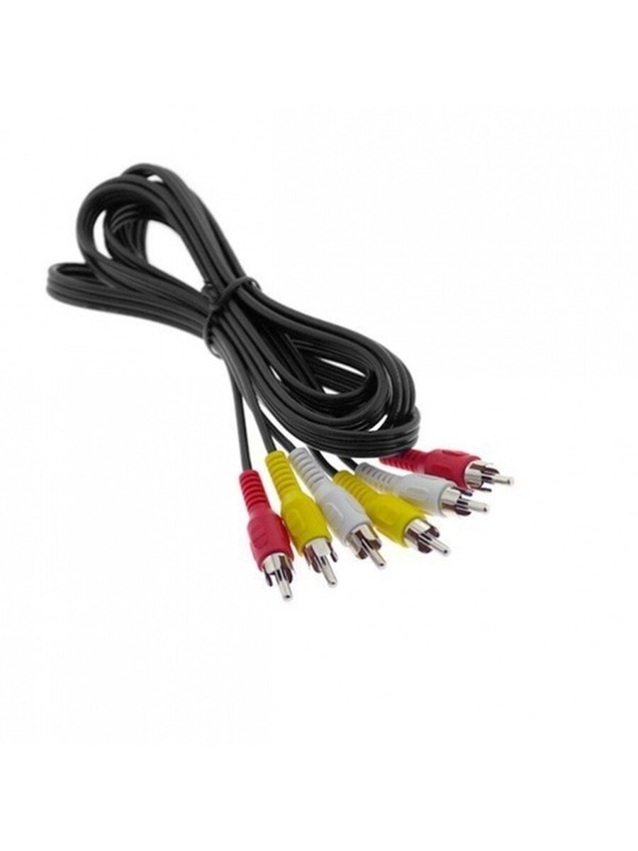 Шнур аудио-видео 3RCA-3RCA 3м.