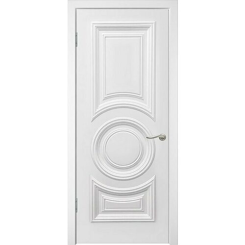 Межкомнатная дверь WanMark Рояль / ПГ белая эмаль