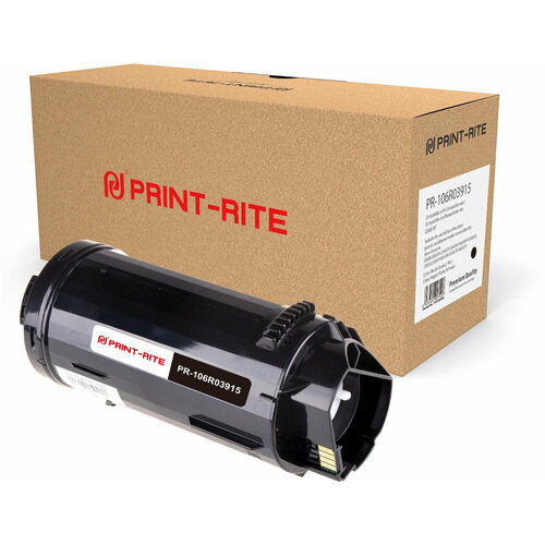 PRINT-RITE Картридж лазерный Print-Rite TFX742BPRJ PR-106R03915 106R03915 черный (12200стр.) для Xerox VersaLink C600/605