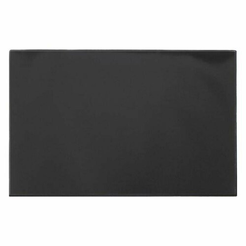 Накладка на стол офисная 38 × 59 см, Calligrata, с прозрачным карманом, чёрная (комплект из 3 шт)