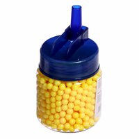 Представляем вашему вниманию удобный и практичный набор пластмассовых пулек в банке, состоящий из 1000 штук ярко-желтого  ...
