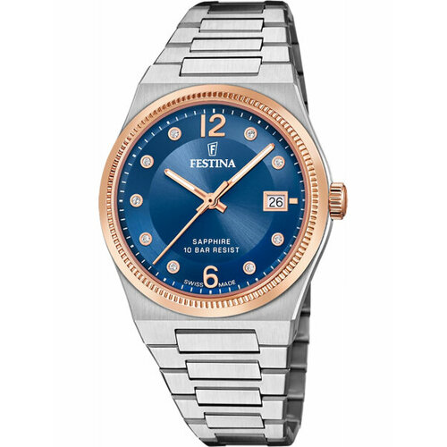 Наручные часы FESTINA Swiss Made Наручные часы Festina F20037.2, синий