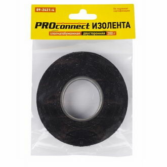 Изолента 09-2421-4 ХБ 18х0.35 200г (PROCONNECT)