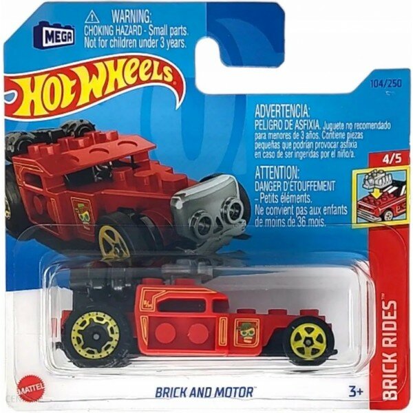 Машинка Mattel Hot Wheels Brick and Motor, арт. HKG37 (5785) (104 из 250)