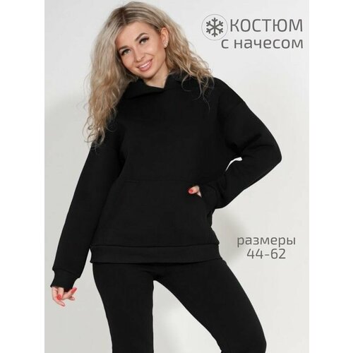 фото Костюм спортивный osmi style, размер 56, черный