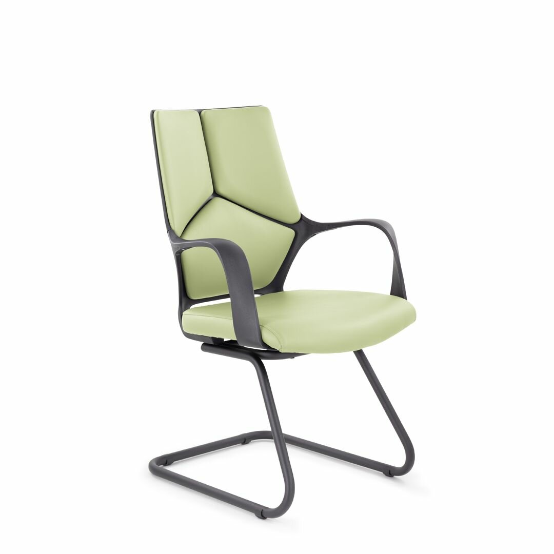 фото Офисный стул UTFC CH-710 айкью Н/П BL S-0416 Светло-зеленое