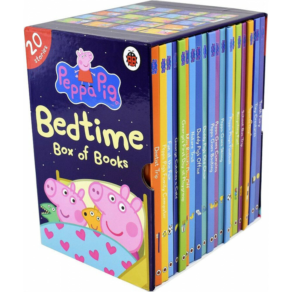 Peppa Pig: Bedtime Box of Books количество томов: 20 - фото №2