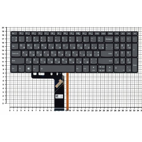 Клавиатура для ноутбука Lenovo IdeaPad 3-15ARE05 черная