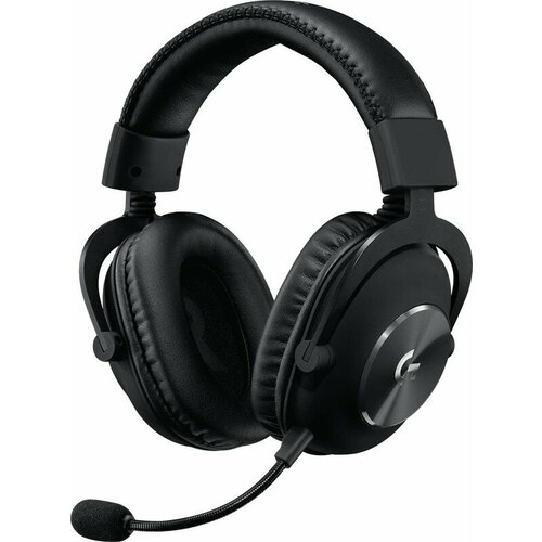 Наушники с микрофоном Logitech Pro X Gamging Headset черный 2м мониторные оголовье 981-000820 46770₽