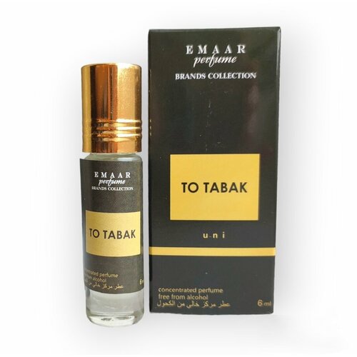 Ароматическое средство для тела по мотивам Tom Ford Tobacco Vanille, Emaar, 6 ml