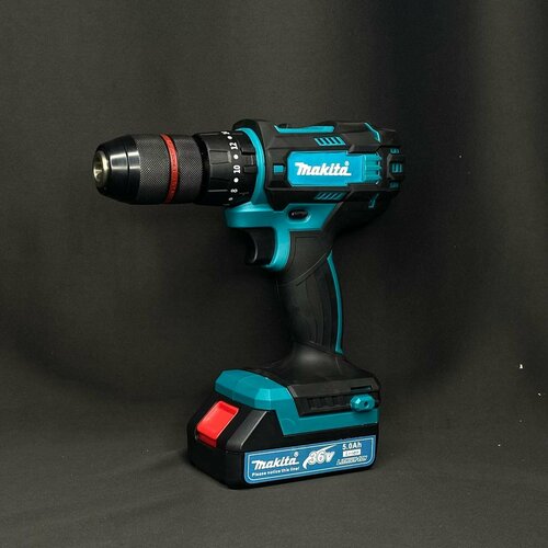 Аккумуляторный Ударный шуруповёрт 36v 2 аккумулятора в кейсе 2х5Ач Li-ion 7500₽