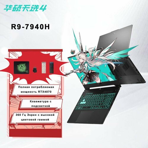 Игровые ноутбуки TianXuan-4-Plus--32-2T-R9-7940H-RTX4070 17113000₽