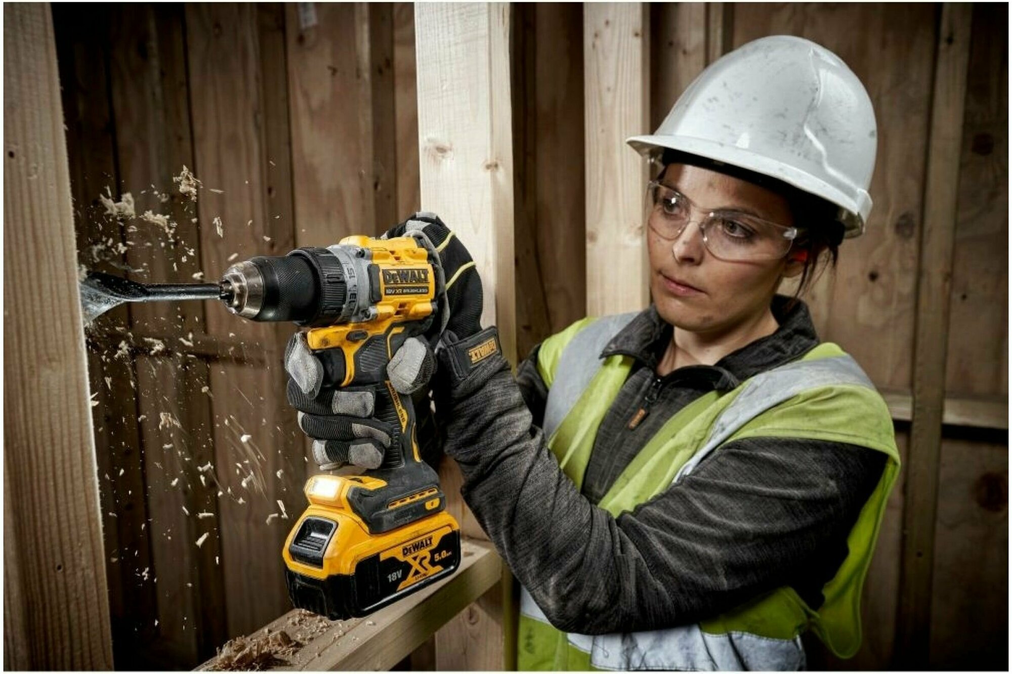 Аккумуляторная дрель-шуруповерт DeWalt DCD800NT (без акк, без з/у) - фото №11