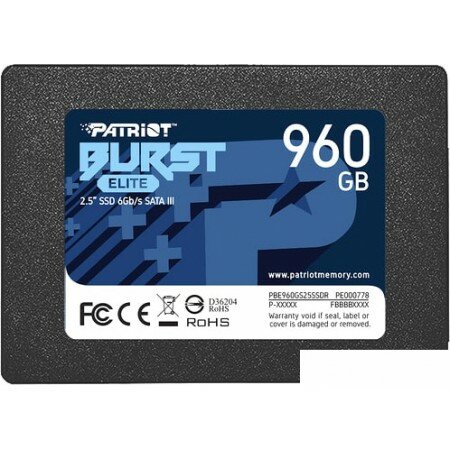 SSD Patriot Burst Elite 960GB PBE960GS25SSDR