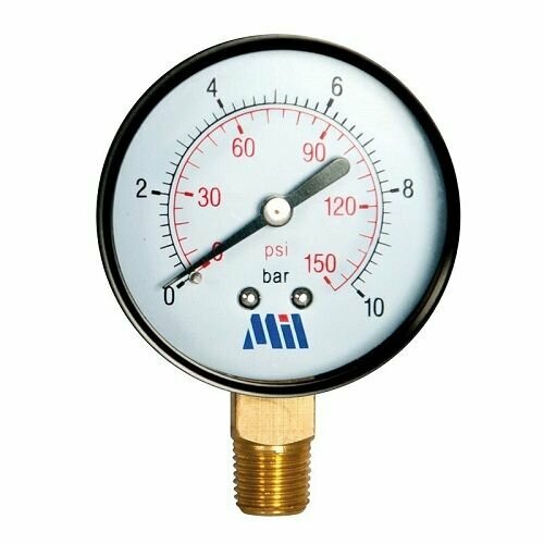 Манометр вертикальный 14 5010 бар 485₽