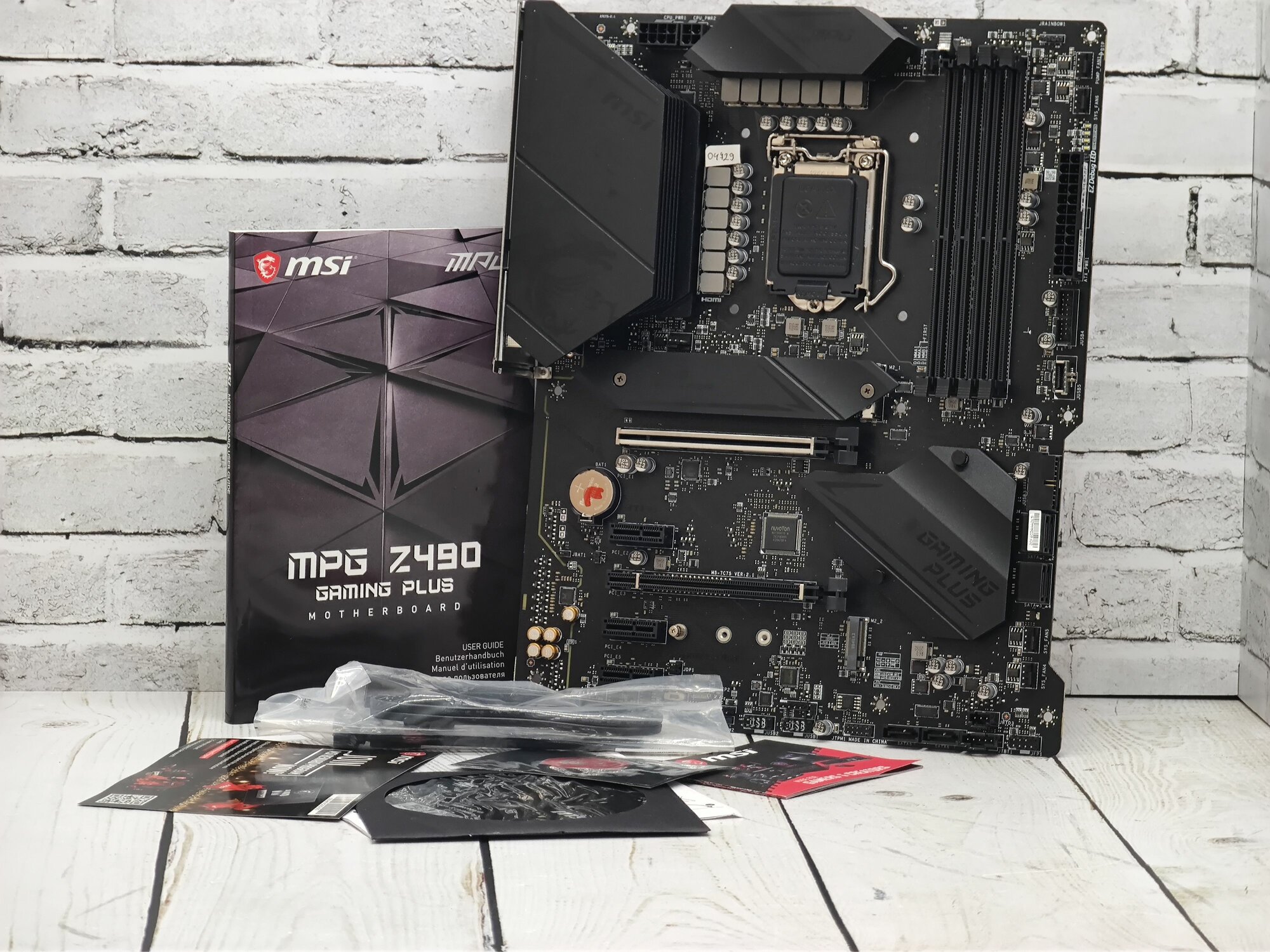 Материнская плата 1200 MSI Z490 GAMING PLUS