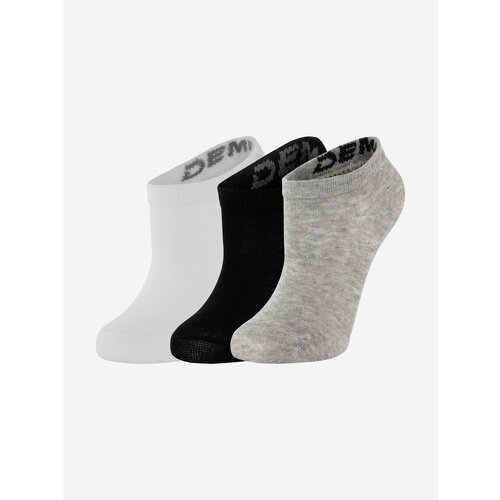 Носки Demix 3 пары, размер 28/30, серый носки demix 3 пары размер 28 30 серый