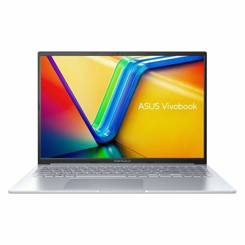 Ноутбук ASUS VivoBook 16X M3604YA-MB282 90NB11A2-M00CJ0, 16, IPS, AMD Ryzen 5 7530U 2ГГц, 6-ядерный, 16ГБ DDR4, 512ГБ SSD, AMD Radeon, без операционной системы, серебристый