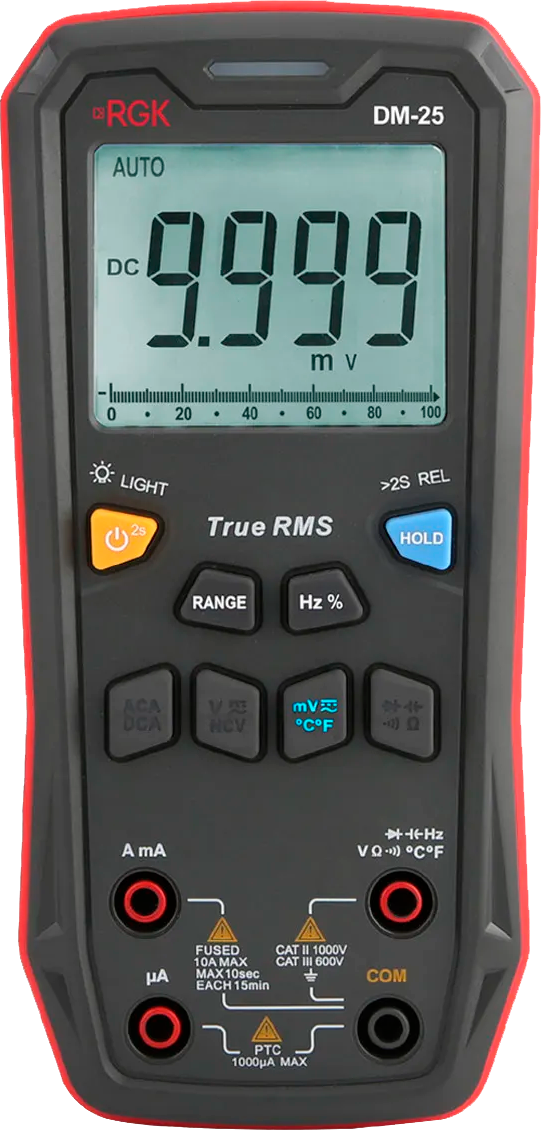 Мультиметр цифровой RGK DM-25