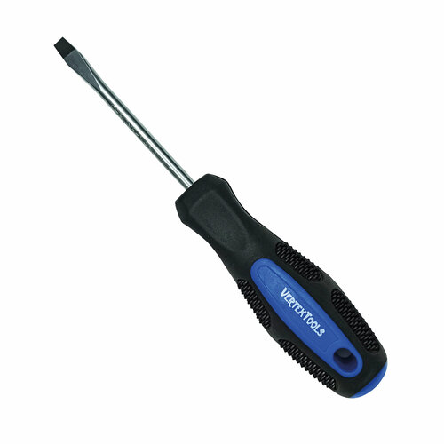 Отвертка шлицевая VertexTools 3X75 магнитная