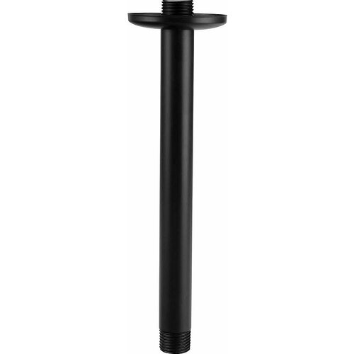 Кронштейн для верхнего душа Berges Wasserhaus Ventas R Black 074014 черный матовый 1551₽