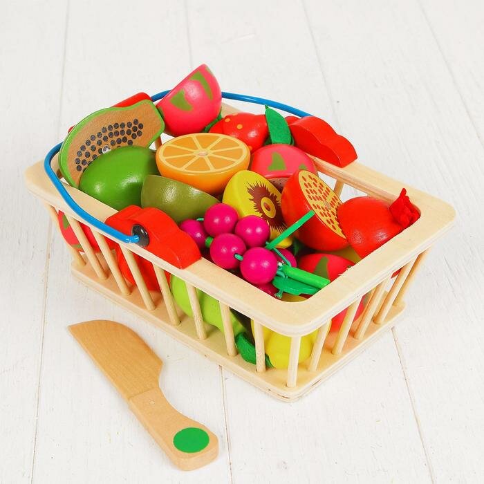 Уценка Игровой набор «Корзина с фруктами»