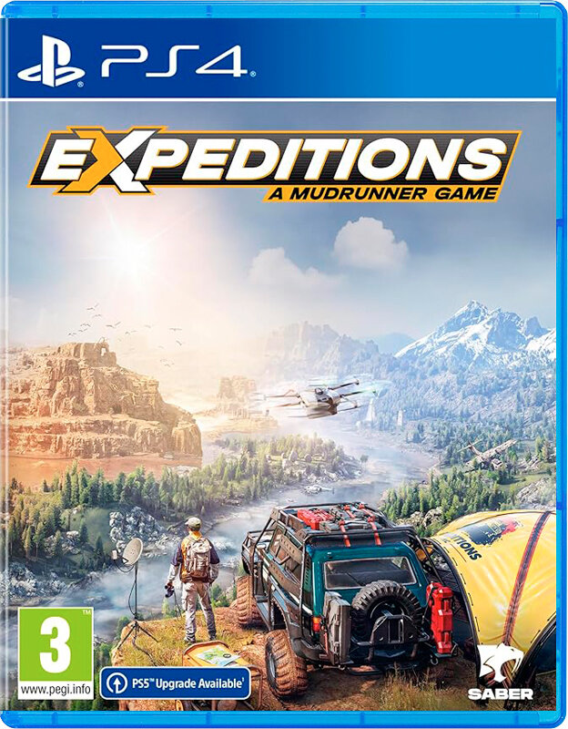 Видеоигра Expeditions: A MudRunner Game для PS4 (русские субтитры)