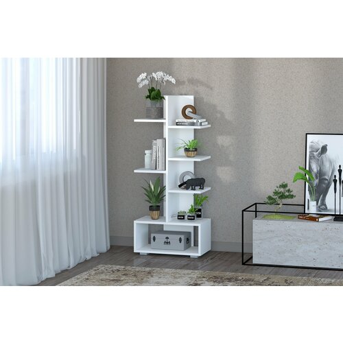 Напольная цветочница №2 Белый