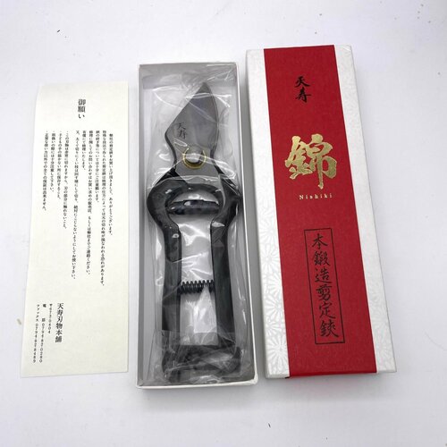 Секатор винтажный цельно кованый TENJU Nishiki