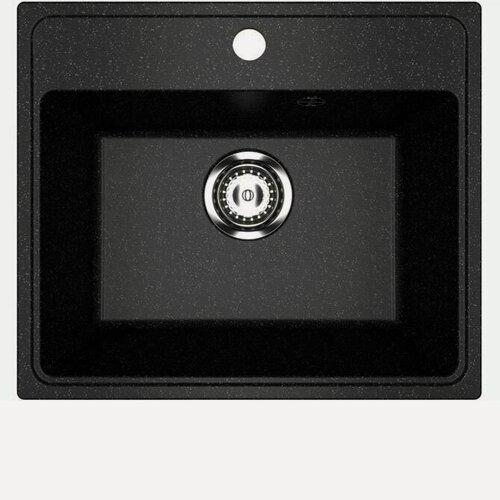 Изображение товара Мойка для кухни врезная SURAGRAN STANDART ST-4942 цвет черный оникс