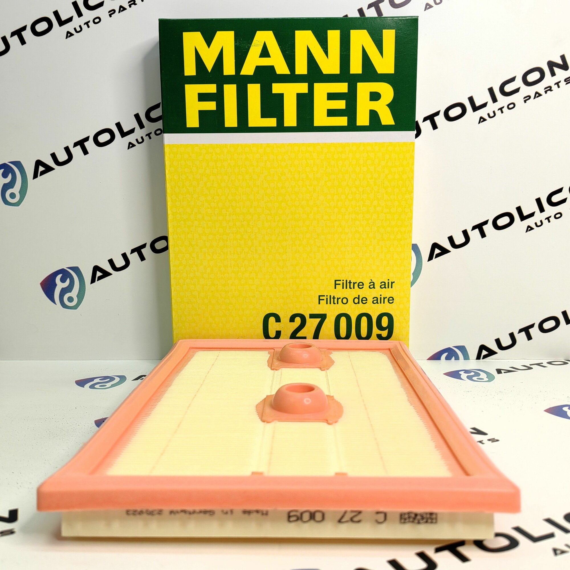 Фильтр воздушный MANN-FILTER C27009 / 04E129620 для Audi A3 Q3 Kodiaq Octavia Passat Октавия — фото 1