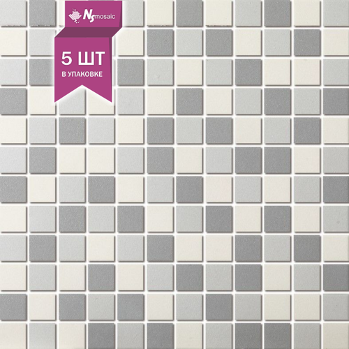 Мозаика керамическая NS mosaic PA-554 300x300 чип 23x23 матовая антислип уп 5шт