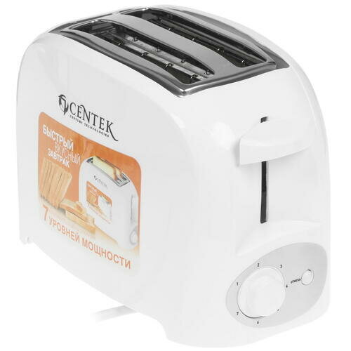 Тостер Centek СТ-1420 белый
