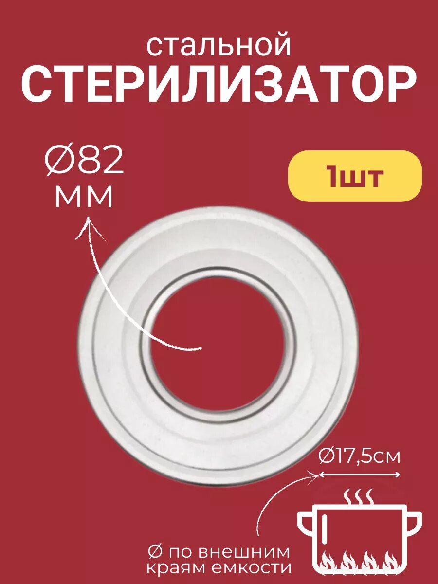 Стерилизатор для банок с горлом 82мм