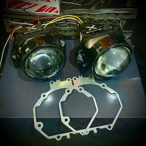 Светодиодные линзы DIXEL билед bi-led для Subaru Legacy, Outback, B13 дорест. 2003-2006