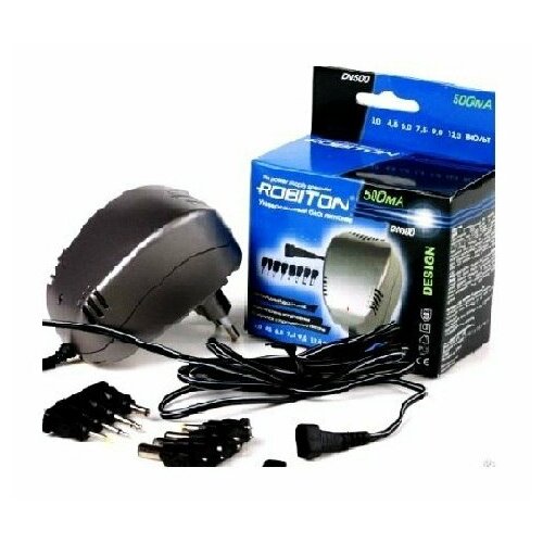 Блок питания 3-12В 05А нестабилизированный DN500 Robiton 3168₽